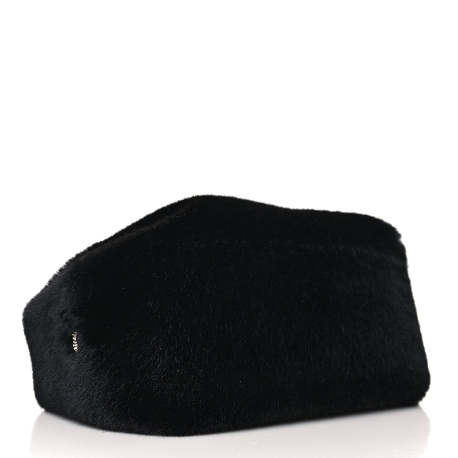Alexander Wang Faux Fur Small Scrunchie Bag Black 4 of 9