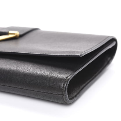 Saint Laurent Calfskin Classic Y Ligne Clutch Black 10 of 11