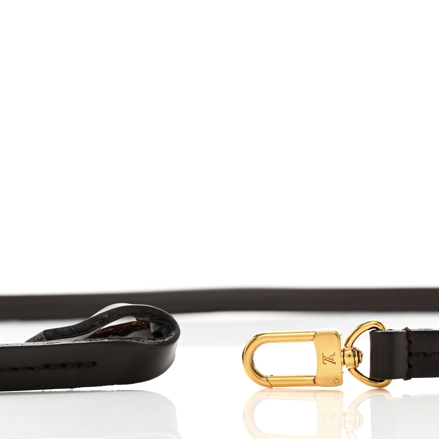 Louis Vuitton Calfskin 12mm Favorite Long Strap Brown 3 of 6