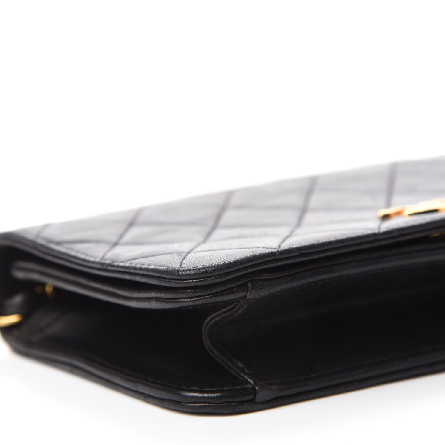 Chanel Lambskin Quilted Mini Flap Black 6 of 13