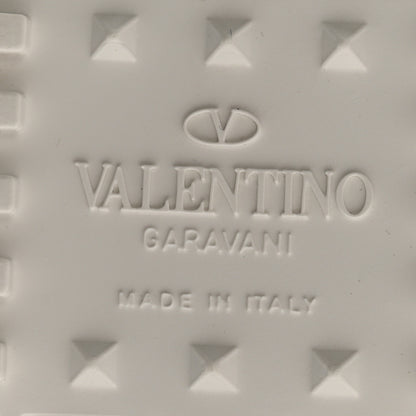 Valentino Garavani Calfskin Rockstud Untitled Open Sneakers 38 White 7 of 11