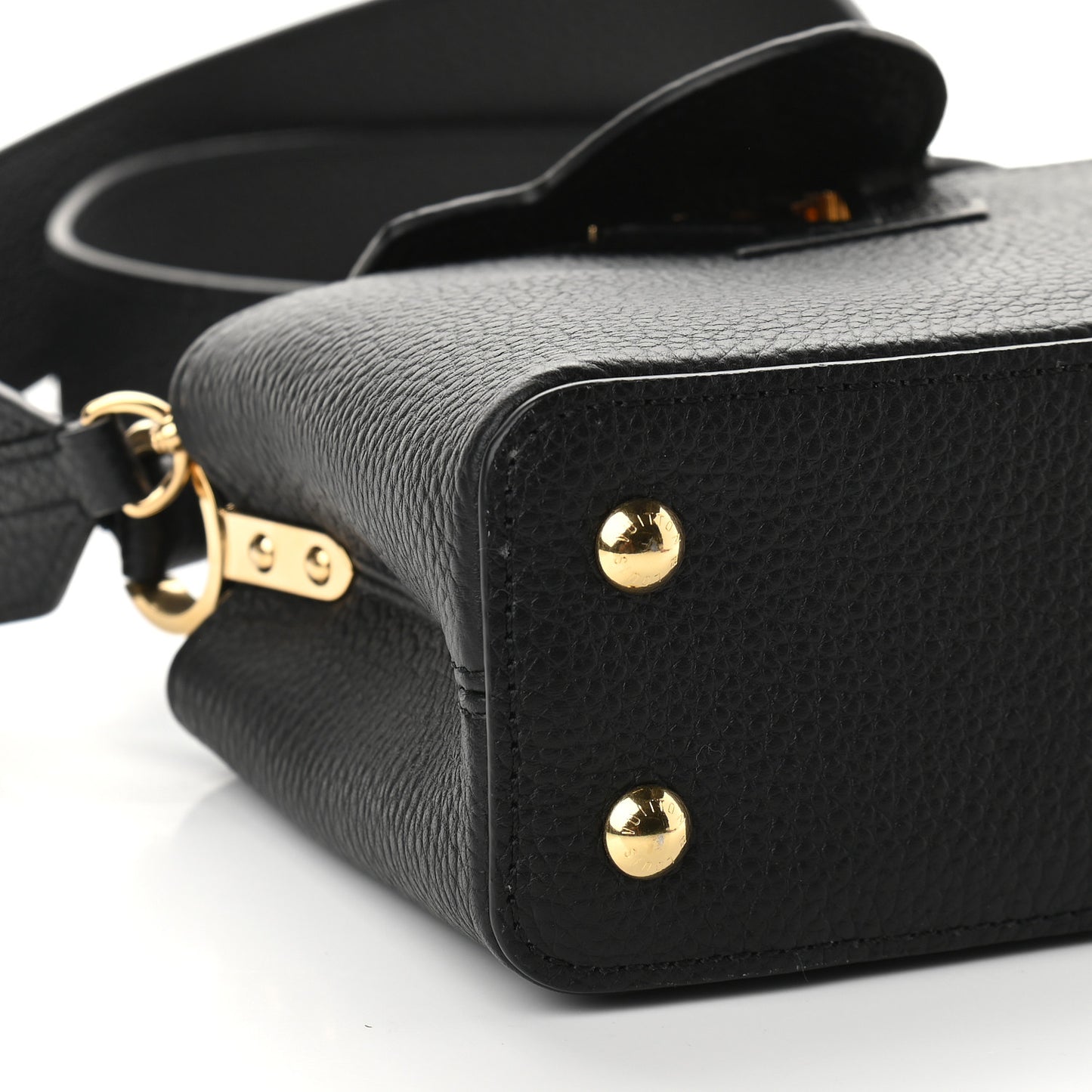 Taurillon Mini Capucines Black