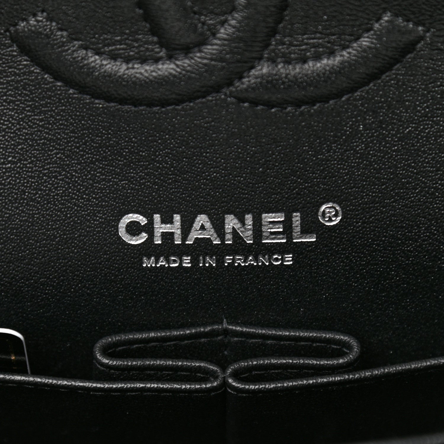 Chanel Tweed Quilted Tartan Medium Double Flap Black White 5 of 9