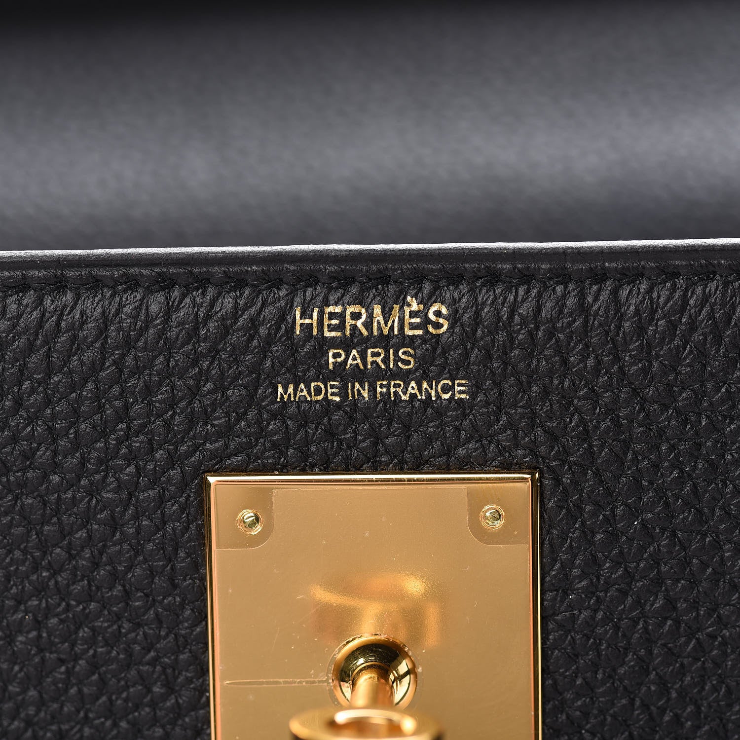 Hermes Togo Kelly Retourne 28 Black 20 of 40