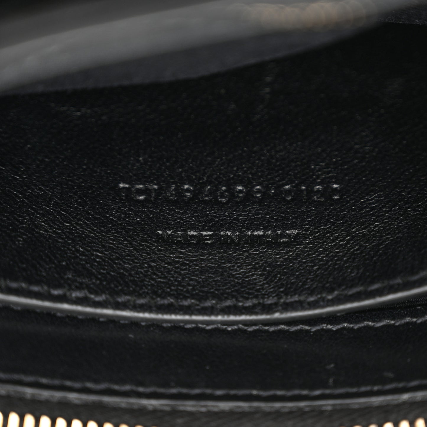 Calfskin Y Quilted Monogram Small Loulou Chain Satchel Black