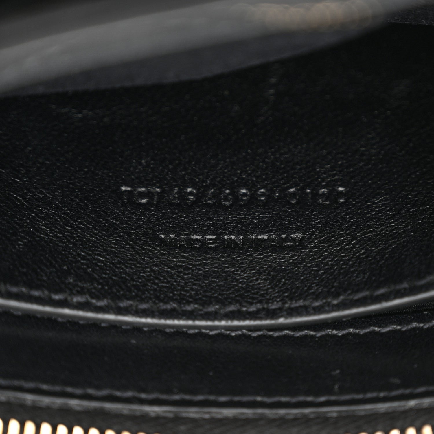 Saint Laurent Calfskin Y Quilted Monogram Small Loulou Chain Satchel Black 7 of 11