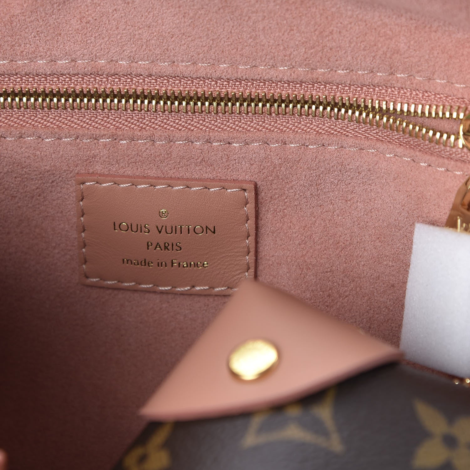 Louis Vuitton Monogram Petite Malle Souple Peach 6 of 9