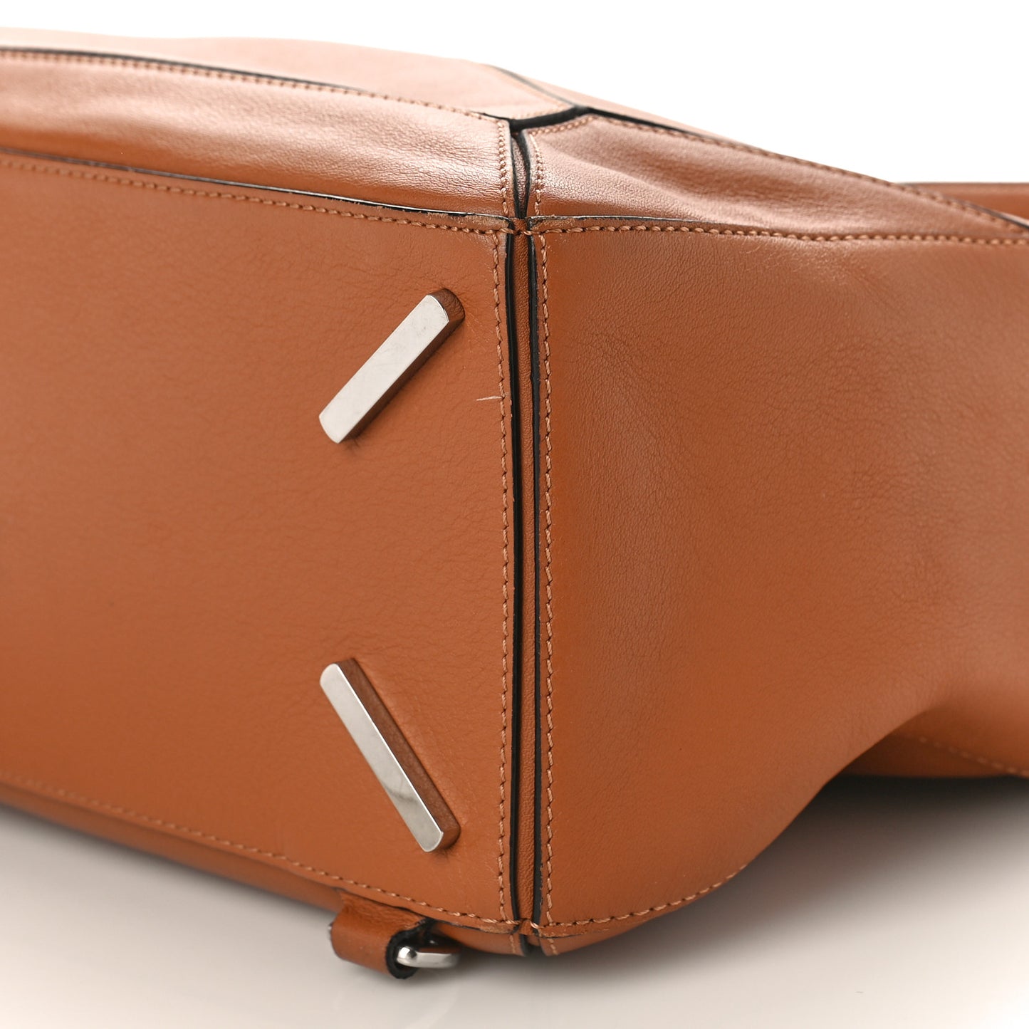 Calfskin Medium Puzzle Bag Tan