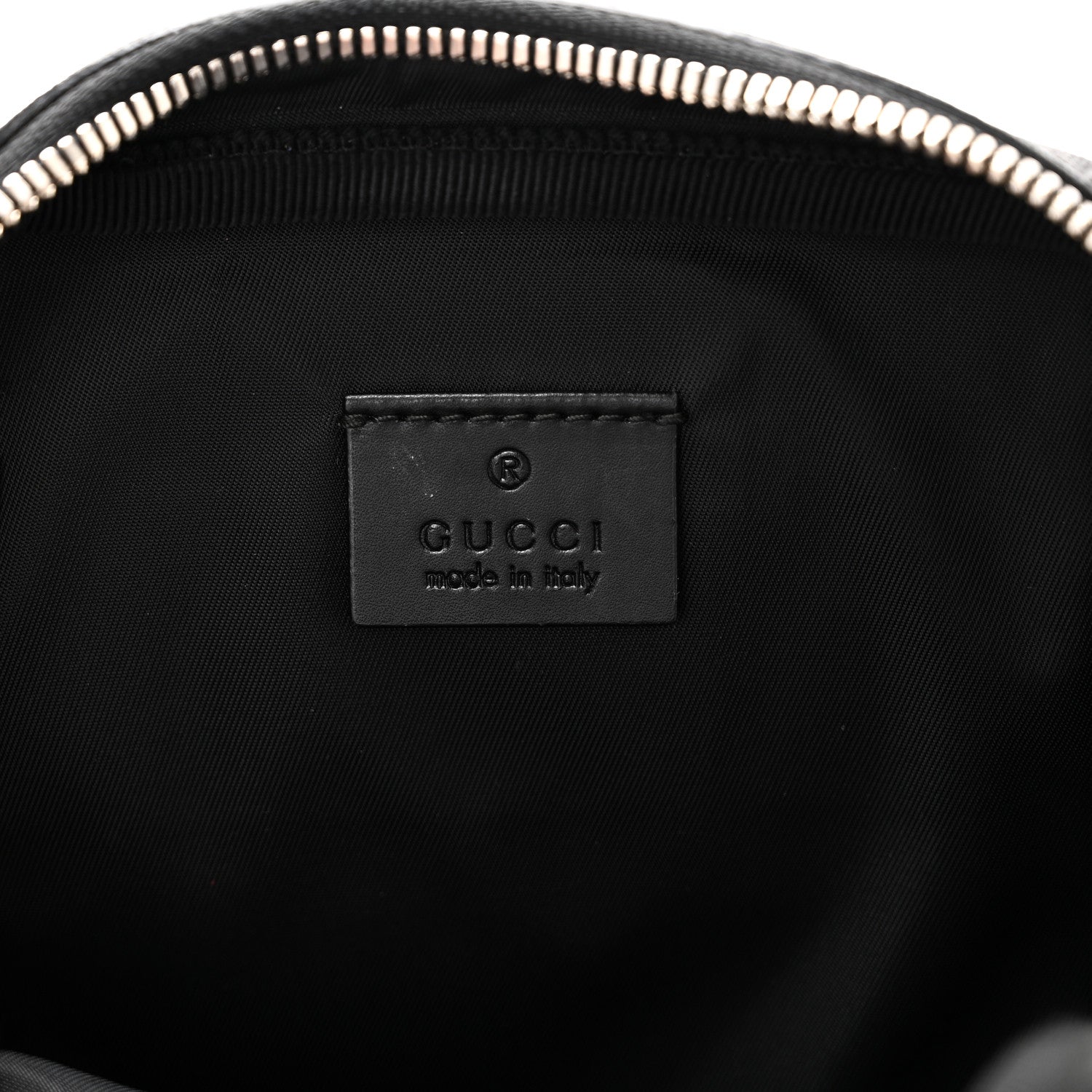 Gucci GG Supreme Monogram Web Belt Bag Black 8 of 13