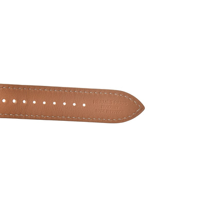 Hermes Swift 40mm Apple Watch Double Tour Band Rose Sakura Craie Argile 3 of 8