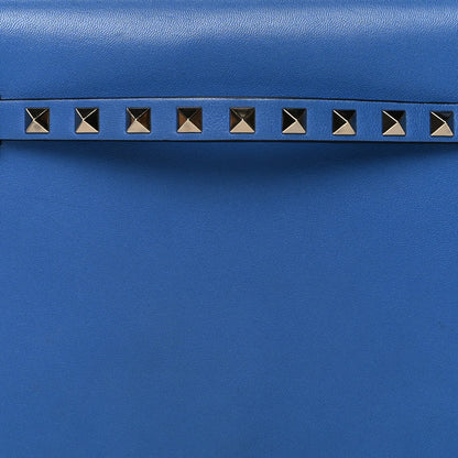 Valentino Garavani Nappa Rockstud Wristlet Clutch Light Sapphire 8 of 10