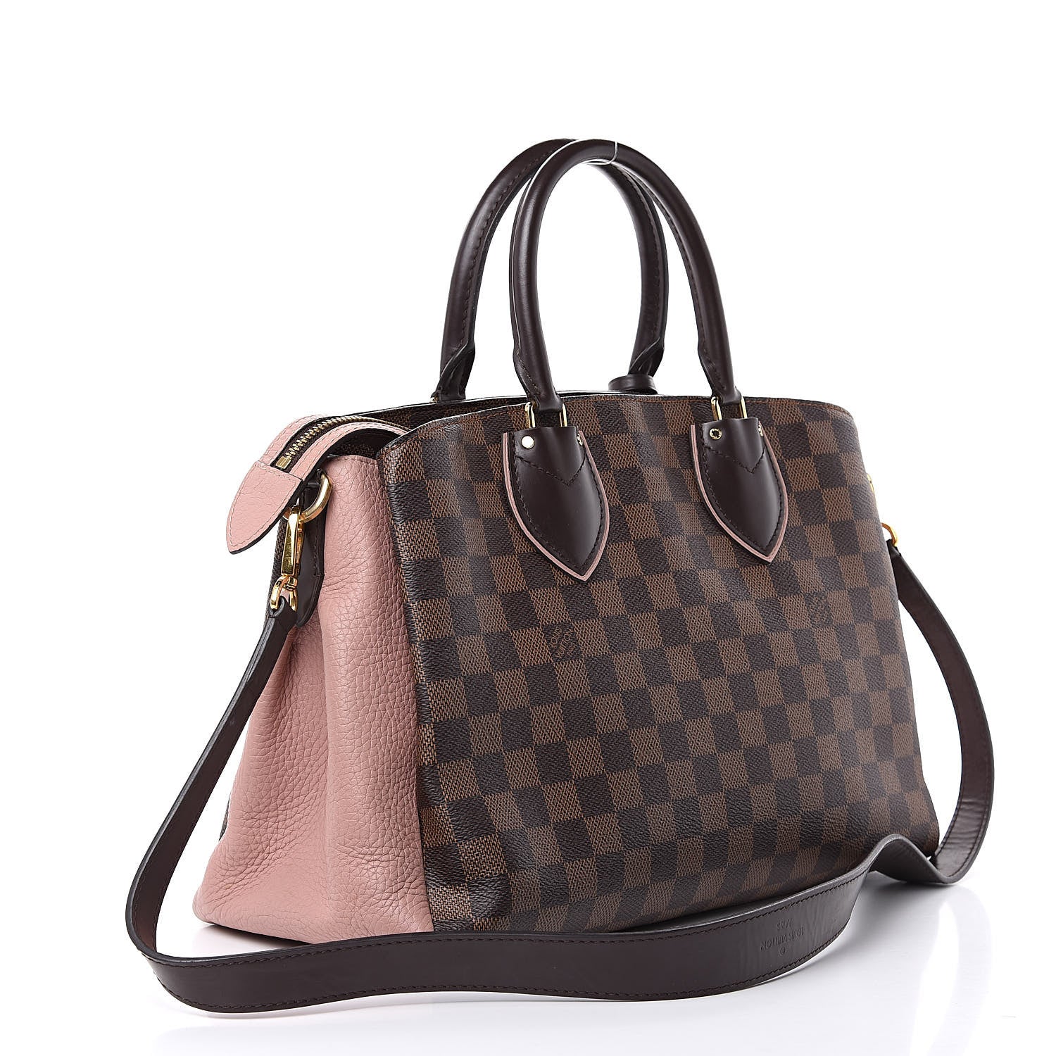 Louis Vuitton Cuir Taurillon Damier Ebene Normandy Magnolia 3 of 18