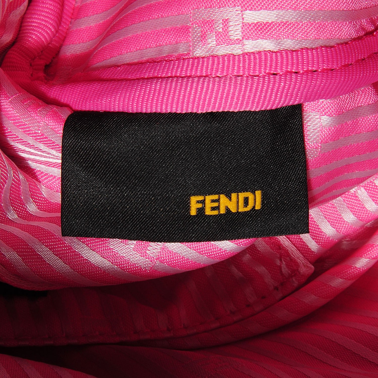 Fendi Zucca Spalmati Striped Boston Tobacco Multicolor 6 of 11