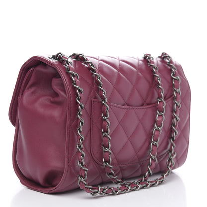 Chanel Lambskin Medium Grocery By Drawstring Shopping Bag Pink 4 of 11