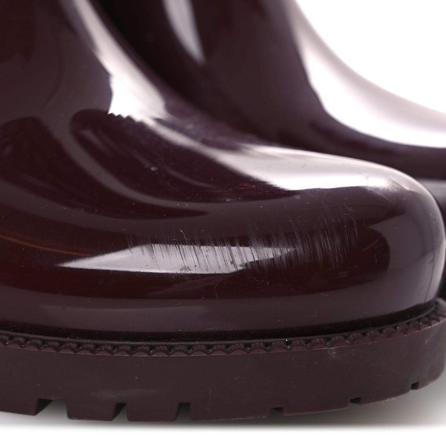 Rubber Rockstud Short Rainboots 40 Rubin