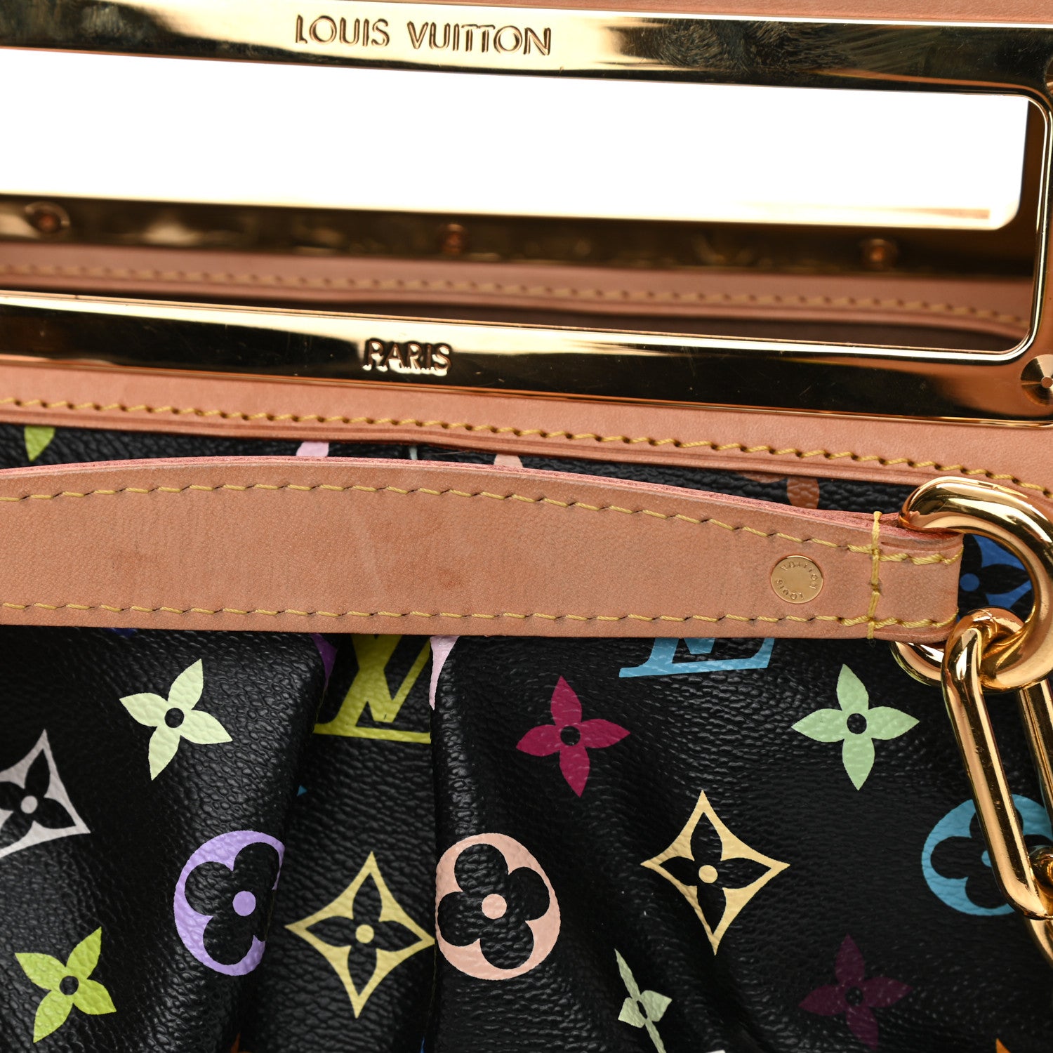Louis Vuitton Monogram Multicolor Judy GM Black 16 of 17