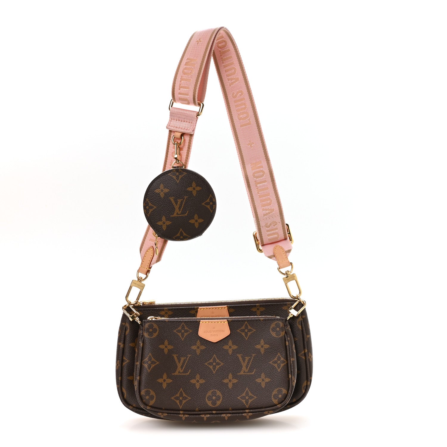 Louis Vuitton Monogram Multi Pochette Accessories Rose Clair 1 of 10