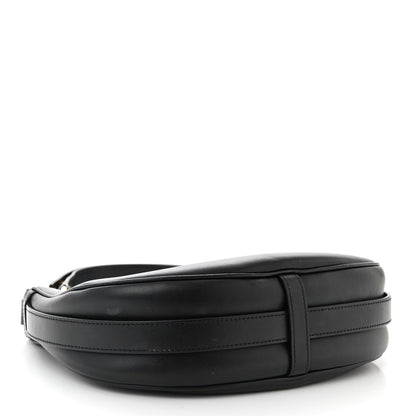 Celine Smooth Calfskin Medium Strap Ava Shoulder Bag Black 4 of 10