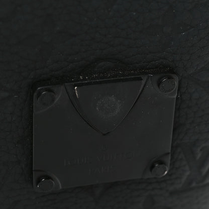 Louis Vuitton Taurillon Monogram S Lock Wearable Wallet Black 10 of 11