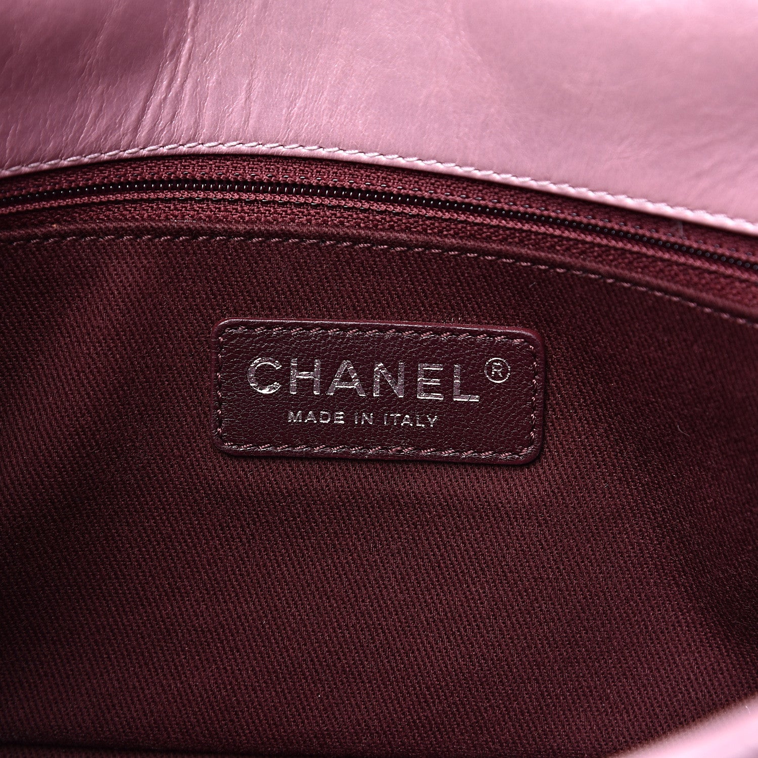 Chanel Glazed Calfskin Quilted Coco Pleats Flap Pink 5 of 19