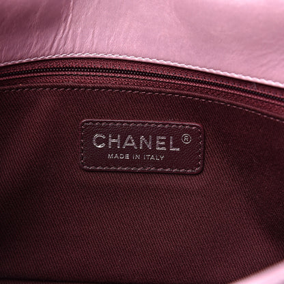 Chanel Glazed Calfskin Quilted Coco Pleats Flap Pink 5 of 19