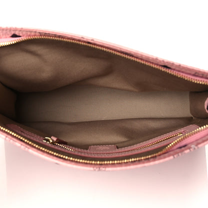 MCM Visetos Medium Zip Pouch Pink 5 of 11