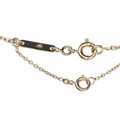Cartier 18K Yellow Gold Diamond Hearts And Symbols Pendant Necklace 5 of 7