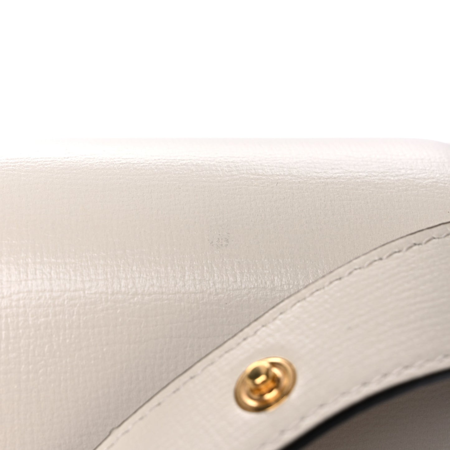 Azalea Calfskin Horsebit 1955 Shoulder Bag Mystic White