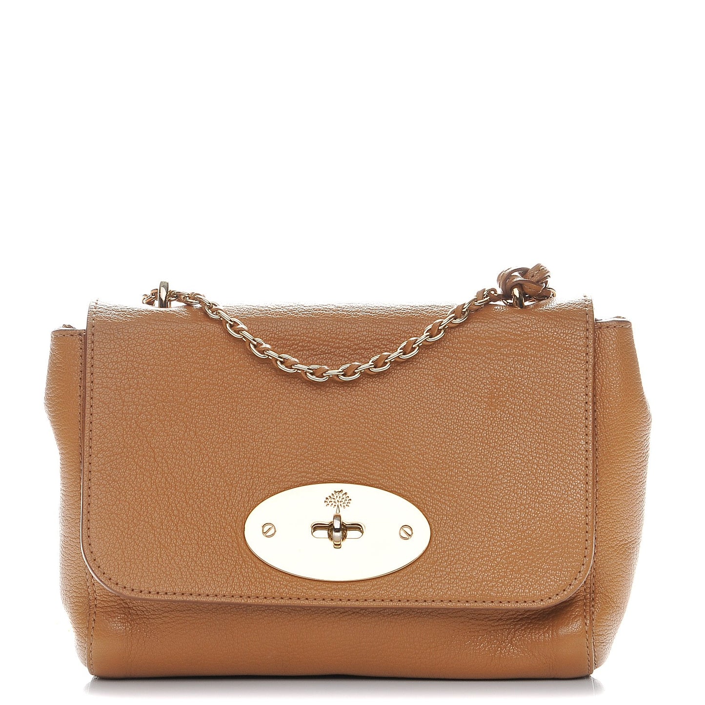 Glossy Goatskin Lily Deer Brown