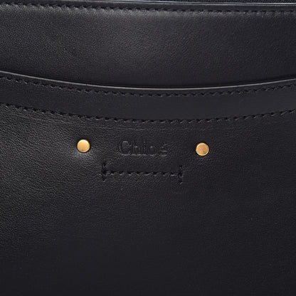 Chloe Calfskin Suede Small Roy Bag Black 11 of 15