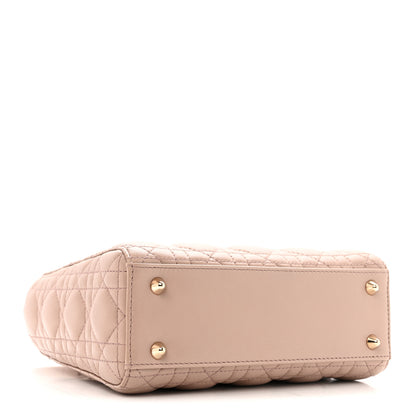 Christian Dior Lambskin Cannage Small Lucky Badges My Lady Dior Fard 4 of 12