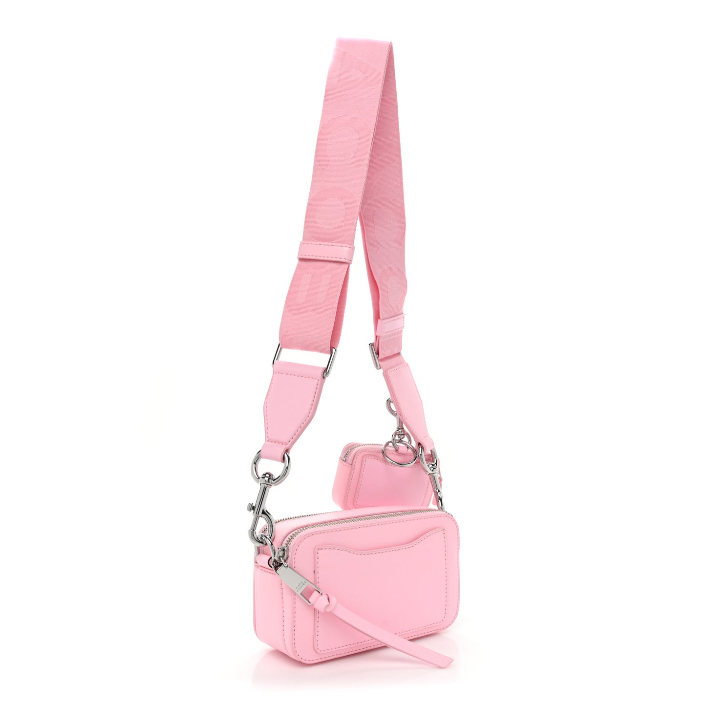Saffiano Utility Snapshot Camera Bag Pink
