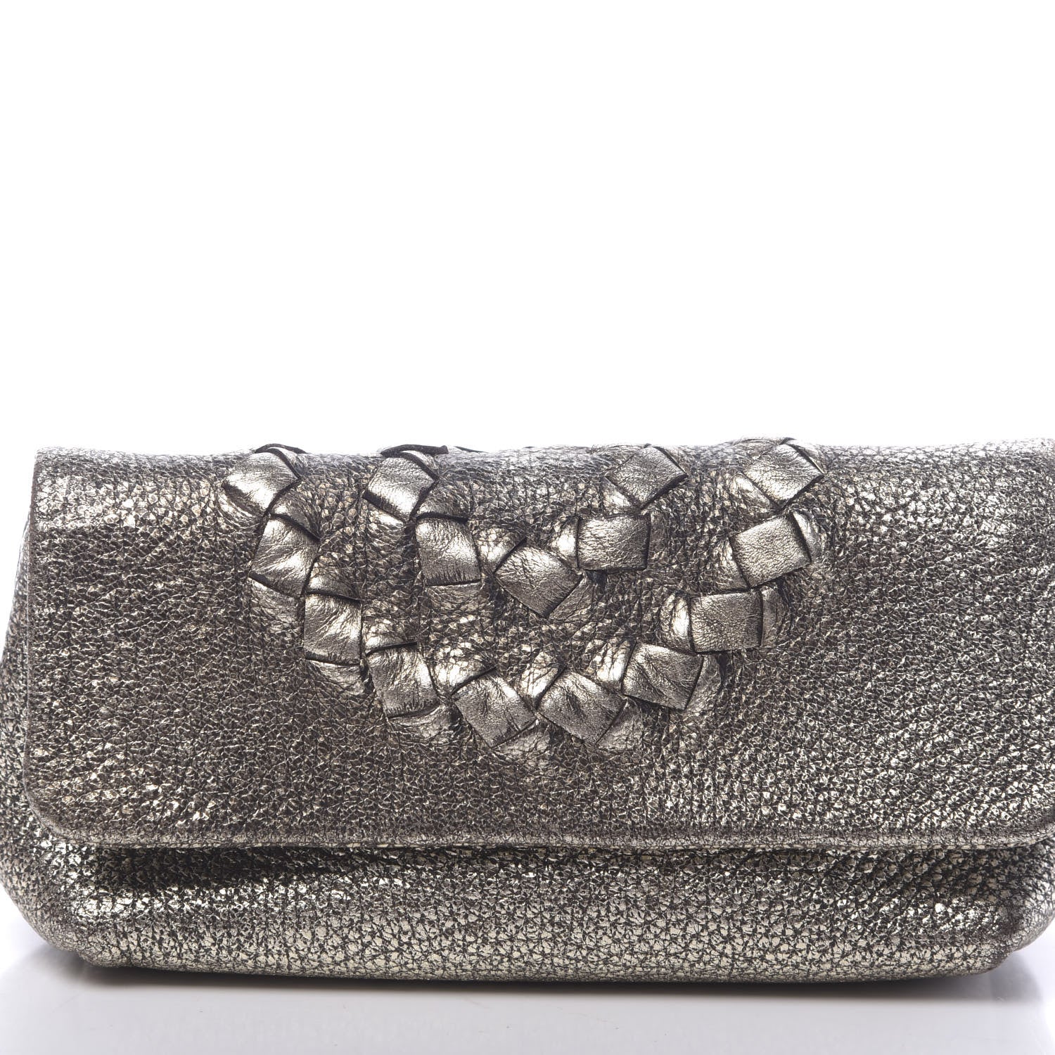 Bottega Veneta Cervo Illusion Cosmetic Case Platino Ossidato 8 of 10