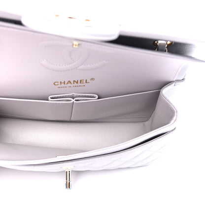 Chanel Caviar Quilted Small Double Flap Grey 4 of 4