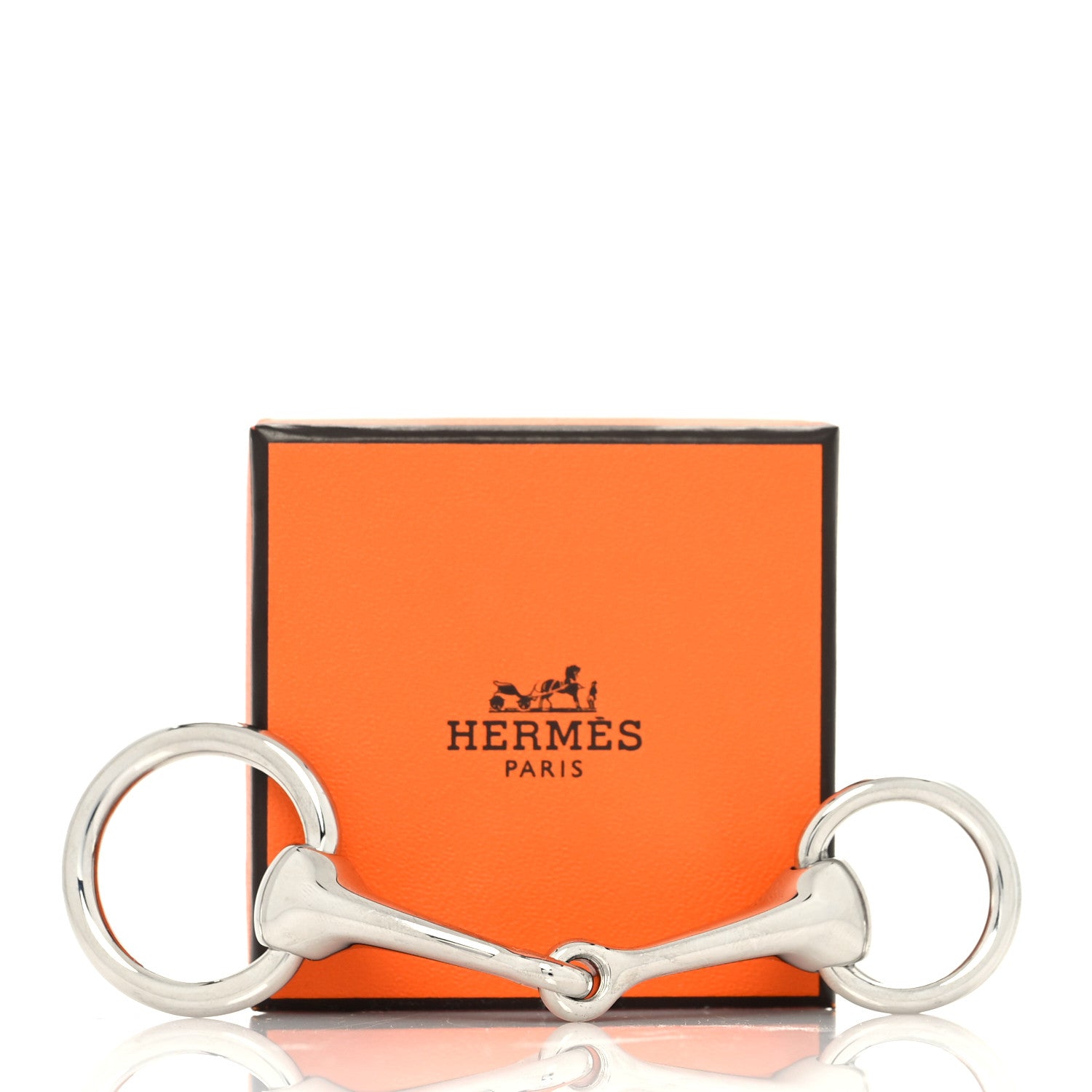 Hermes Palladium Mors Scarf Ring 4 of 4