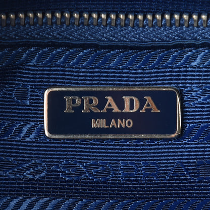 Prada Nylon Tessuto Impuntu Quilted Crossbody Bag Royal Blue 6 of 10
