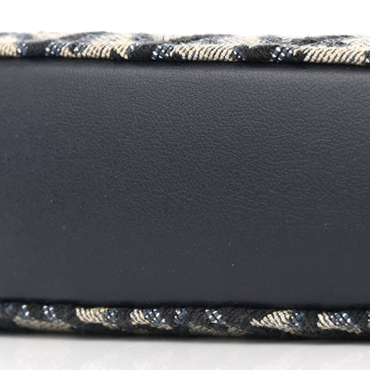 Christian Dior Oblique Saddle Rodeo Pouch Navy Blue 11 of 11