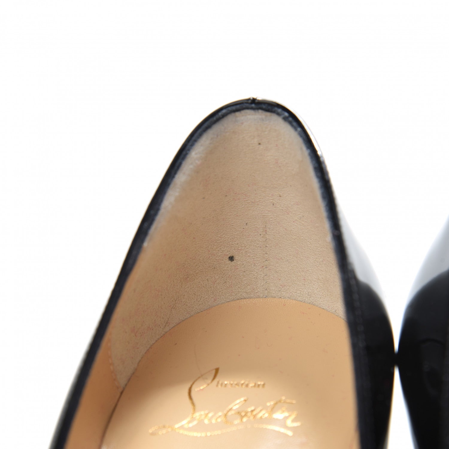 Christian Louboutin Patent Baobab 85 Pumps 40.5 Black 8 of 9