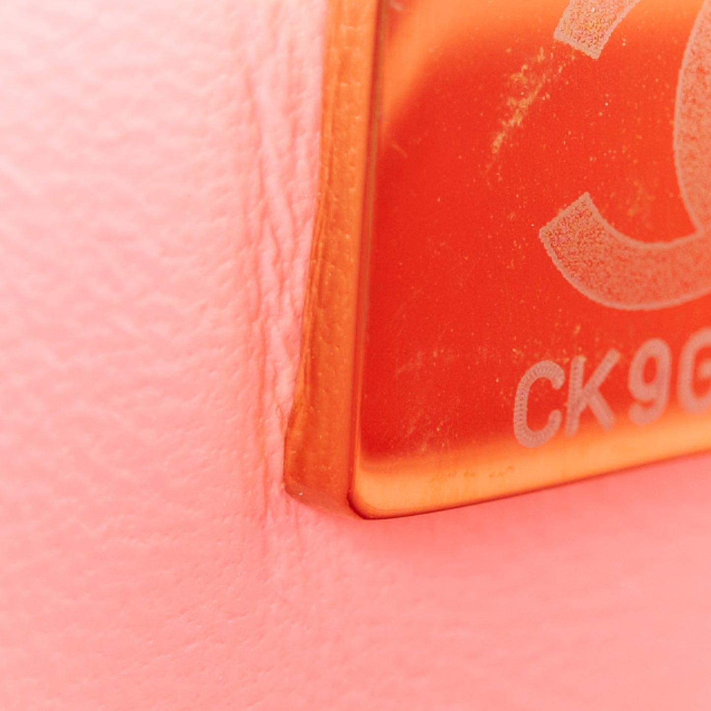 Caviar Quilted Pick Me Up Mini Vanity Case Pink