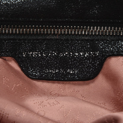 Stella McCartney Shaggy Deer Small Falabella Fold Over Tote Black 4 of 6