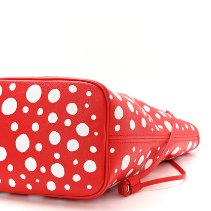 Louis Vuitton LV X YK Empreinte Infinity Dots Neverfull MM Rouge White 11 of 11