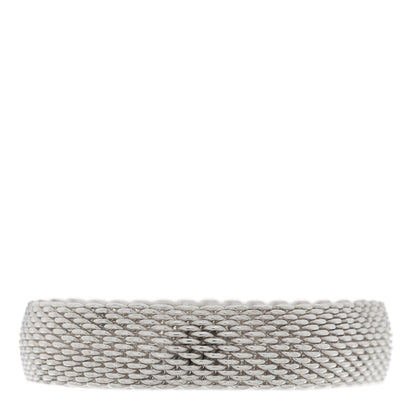 Tiffany Sterling Silver Somerset Mesh Bracelet 2 of 3