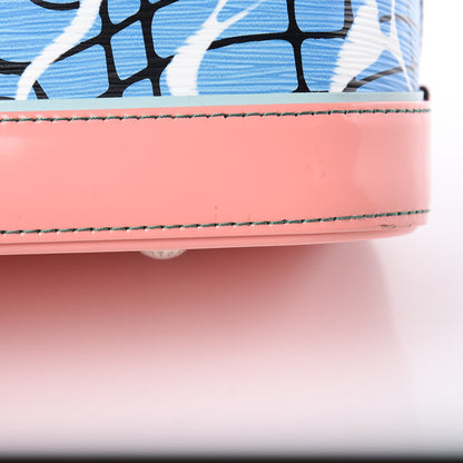 Louis Vuitton Epi Alma PM Aqua 13 of 16