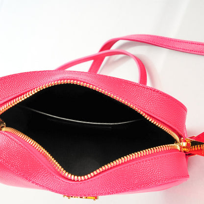 Saint Laurent Grain De Poudre Small Classic Monogram Camera Bag Bubblegum 5 of 7