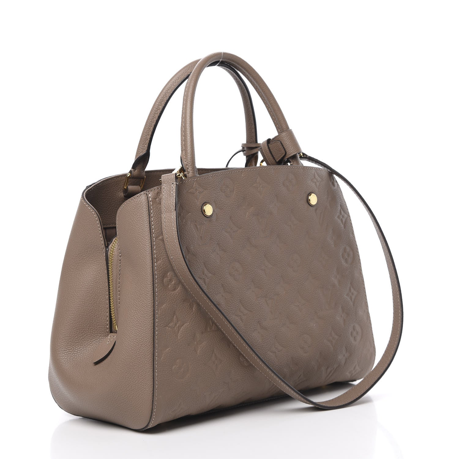 Louis Vuitton Empreinte Montaigne MM Taupe 2 of 10