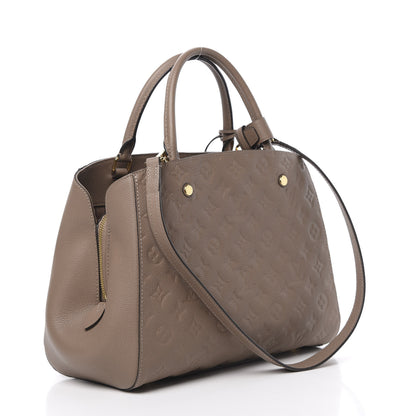 Louis Vuitton Empreinte Montaigne MM Taupe 2 of 10