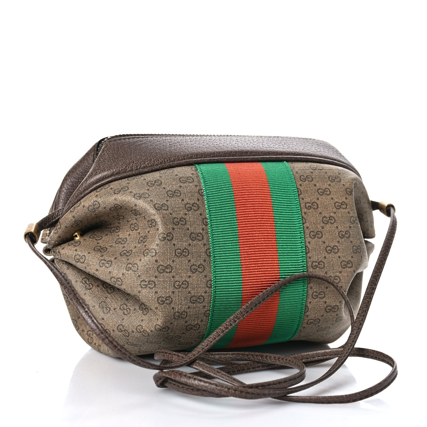 Gucci Mini Vintage GG Supreme Monogram Web Butterfly New Candy Crossbody Beige New Acero 3 of 8
