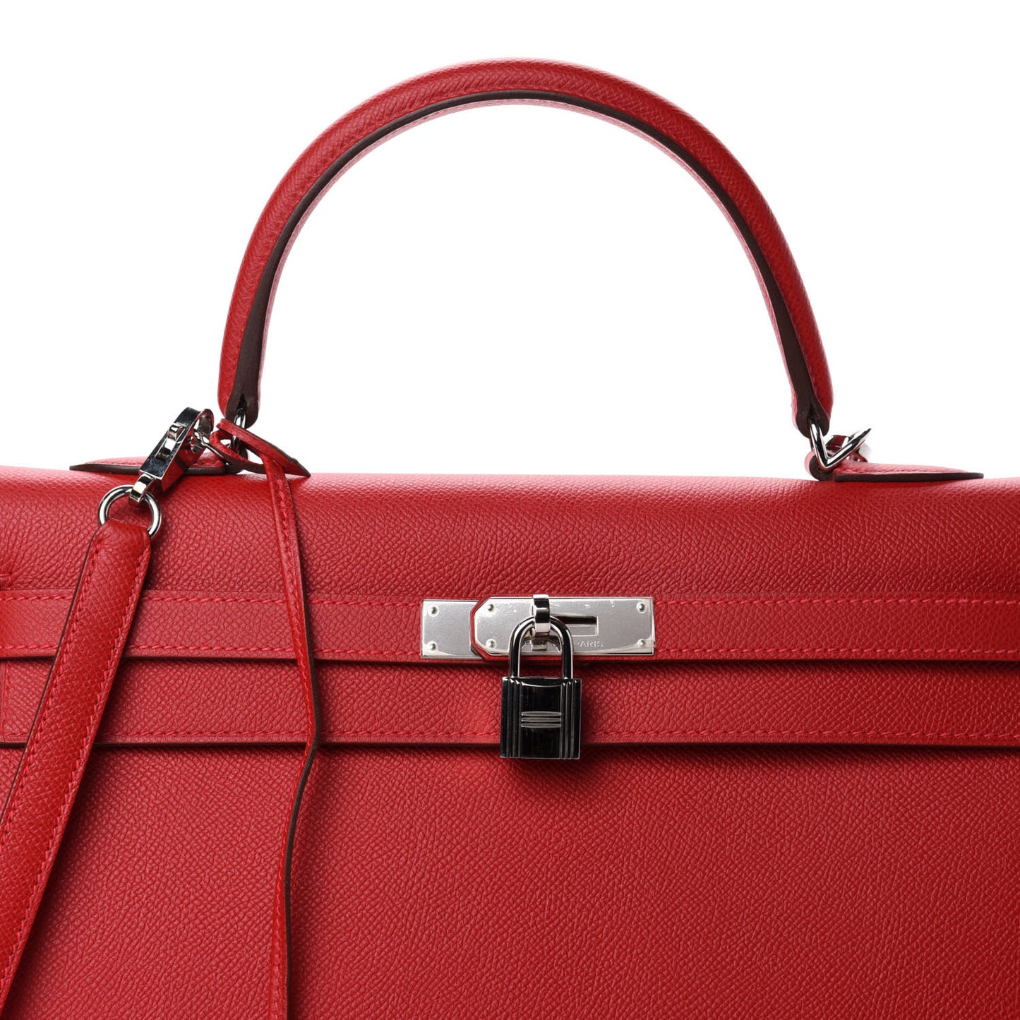 Epsom Kelly Sellier 35 Rouge Casaque