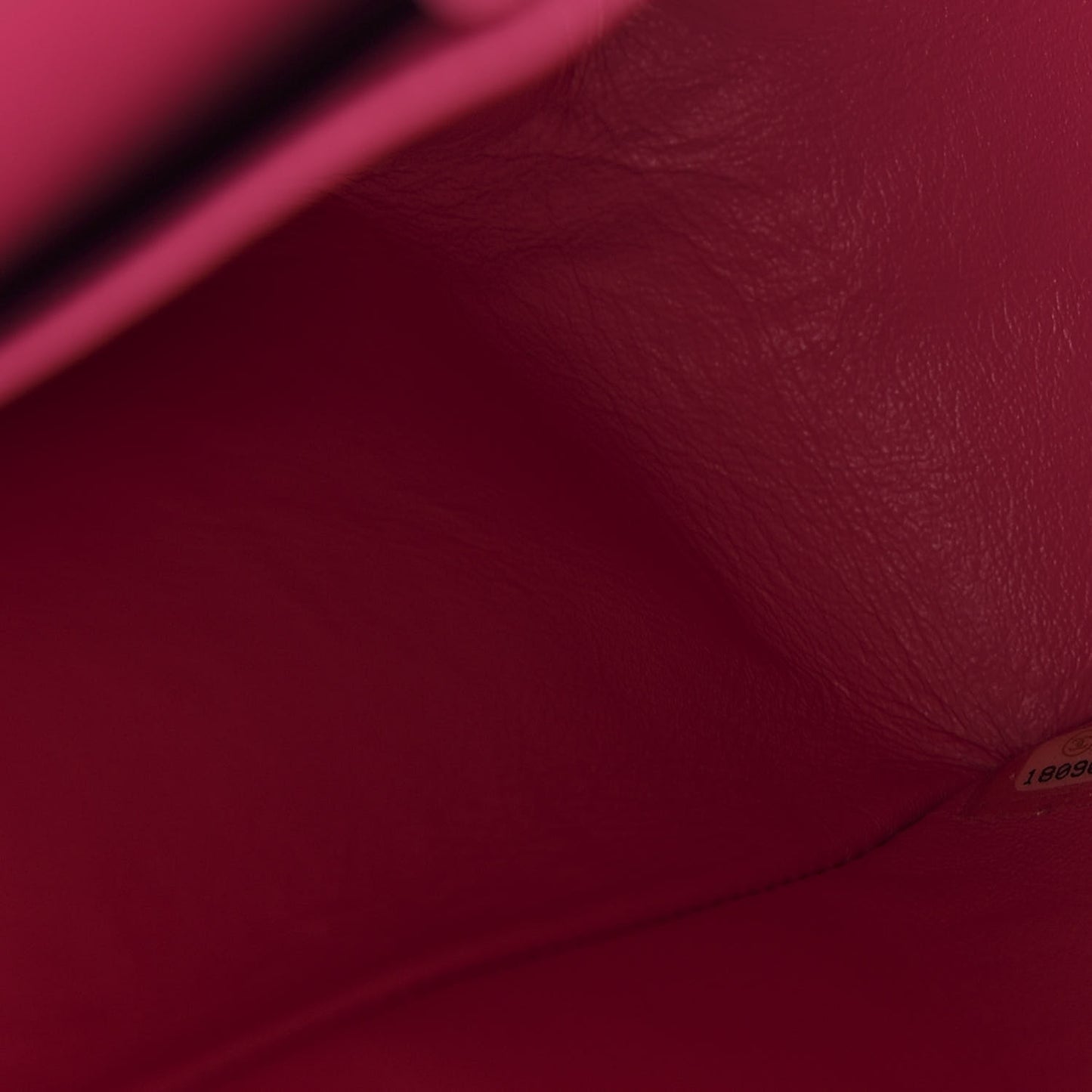 Iridescent Caviar Quilted Maxi Double Flap Hot Pink