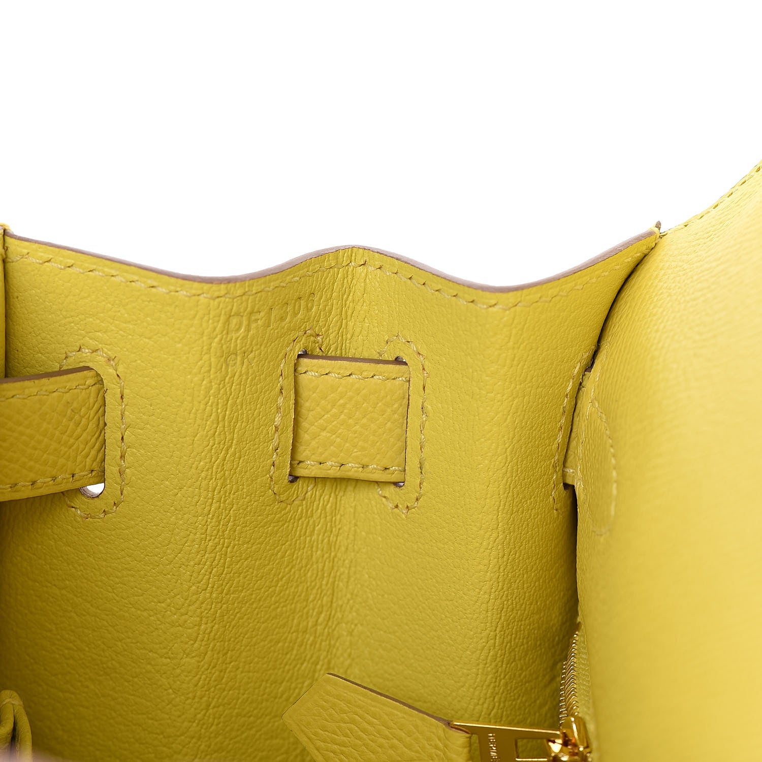 Hermes Epsom Kelly Sellier 28 Lime 8 of 36